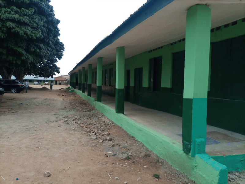 Renovation of five classrooms and four toilets