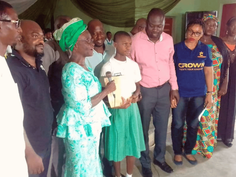 Donation of scholarship for indigent students and cash rewards